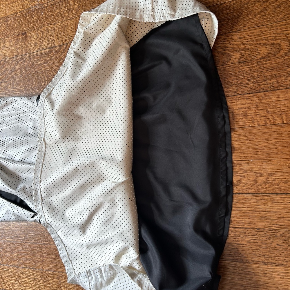 100% polyurethane! No need to wash or dry clean - just wipe w damp cloth.